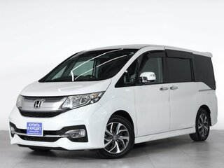 2015 Honda Stepwgn V, белый, 1869000 рублей, вид 4