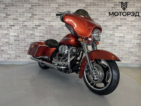 2011 Harley-Davidson Street Glide, оранжевый, 985000 рублей, вид 4