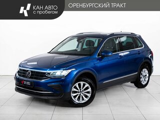 2021 Volkswagen Tiguan II Рестайлинг, синий, 2960000 рублей, вид 1