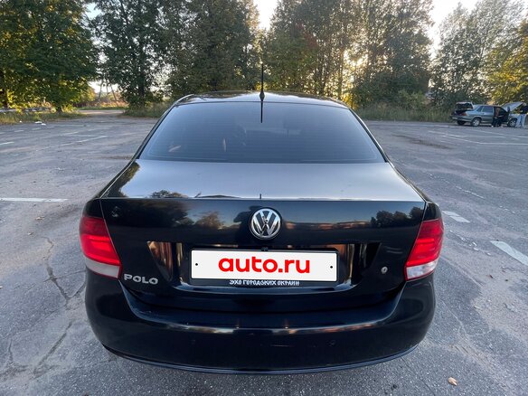 2013 Volkswagen Polo V, чёрный, 675000 рублей - вид 5