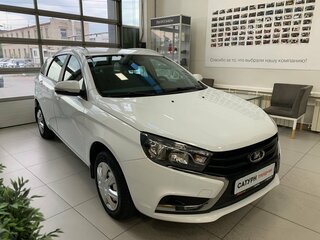2021 Lada (ВАЗ) Vesta SW I, белый, 940000 рублей, вид 4