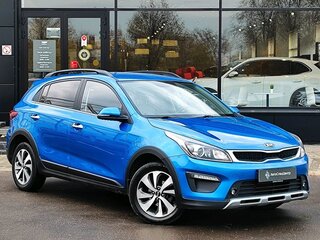 2019 Kia Rio X-Line IV, синий, 1399000 рублей, вид 4