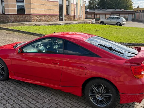 2002 Toyota Celica VII (T230) Рестайлинг, красный, 750000 рублей - вид 12