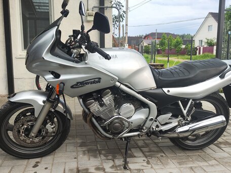 2003 Yamaha XJ600, серебристый, 250000 рублей, вид 3