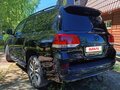 2008 Toyota Land Cruiser 200 Series, чёрный - вид 3