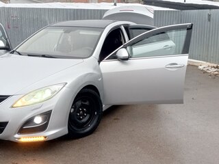 2011 Mazda 6 II (GH) Рестайлинг, серебристый, 1000000 рублей, вид 2