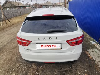 2019 Lada (ВАЗ) Vesta SW I, белый, 950000 рублей, вид 4