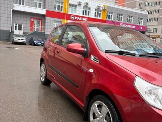 2008 Chevrolet Aveo I Рестайлинг, красный, 425000 рублей, вид 4