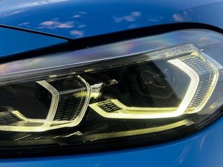 2022 BMW 1 серии 118i III (F40), синий, 1730000 рублей, вид 3