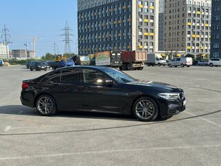 2019 BMW 5 серии 530i xDrive VII (G30/G31/G38), чёрный, 3800000 рублей, вид 2