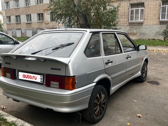 2011 Lada (ВАЗ) 2114, серебристый, 225000 рублей - вид 4