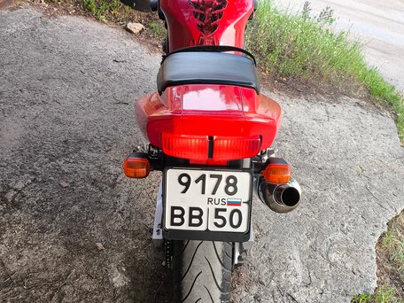 2000 Yamaha FZ400, красный, 230000 рублей, вид 3