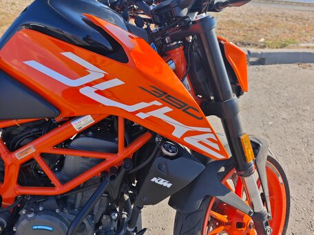 2020 KTM 390 Duke, оранжевый, 460000 рублей, вид 4