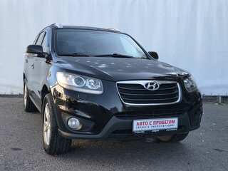 2011 Hyundai Santa Fe II Рестайлинг, чёрный, 1150000 рублей, вид 3