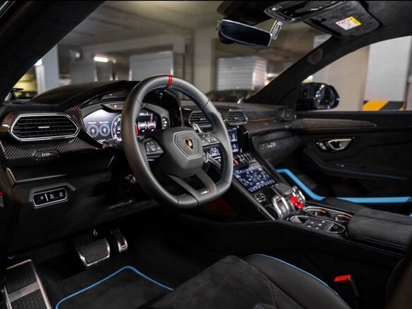 2023 Lamborghini Urus Performante I Рестайлинг, голубой, 35000000 рублей - вид 6