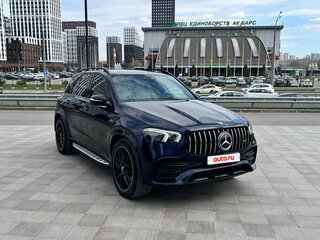 2020 Mercedes-Benz GLE AMG 53 AMG II (V167), синий, 7500000 рублей, вид 1