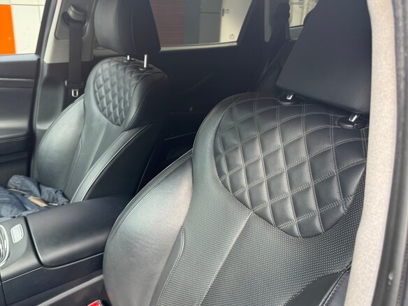 2021 Hyundai Santa Fe IV Рестайлинг, чёрный, 3590000 рублей - вид 6