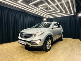 2012 Kia Sportage III, серебристый, 1299000 рублей, вид 2