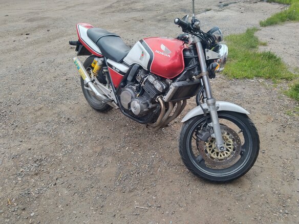 1993 Honda CB 400 Super Four, красный, 235000 рублей - вид 2