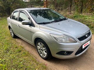 2008 Ford Focus II Рестайлинг, серебристый, 610000 рублей, вид 5