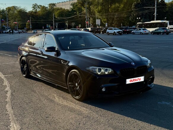 2013 BMW 5 серии 528i xDrive VI (F10/F11/F07) Рестайлинг, чёрный, 2320000 рублей - вид 4