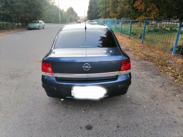 2008 Opel Astra H Рестайлинг, синий, 545000 рублей - вид 7