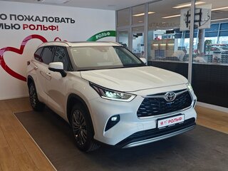 2026 Toyota Highlander IV (XU70), белый, 5750000 рублей, вид 3