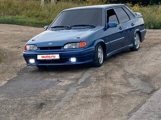 2005 Lada (ВАЗ) 2115, синий, 185000 рублей, вид 2
