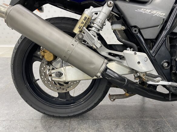 2007 Honda CB 400 Super Four, синий, 355000 рублей - вид 19