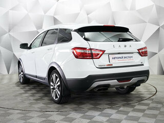 2019 Lada (ВАЗ) Vesta SW Cross I, белый, 991000 рублей, вид 3