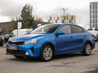 2020 Kia Rio IV Рестайлинг, синий, 1789000 рублей, вид 2