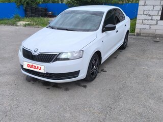 2017 Skoda Rapid I Рестайлинг, белый, 750000 рублей, вид 1