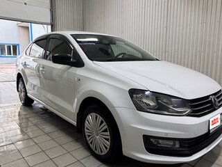 2020 Volkswagen Polo V Рестайлинг, белый, 1475000 рублей, вид 4