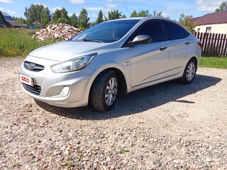 2011 Hyundai Solaris I, серый, 720000 рублей, вид 1