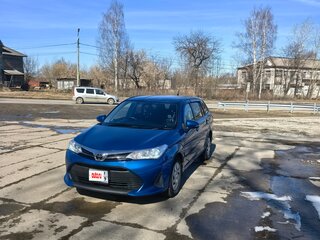 2018 Toyota Corolla Fielder XI (E160, E170) Рестайлинг 2, синий, 1200000 рублей, вид 3