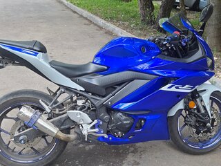 2020 Yamaha YZF-R3, синий, 500000 рублей, вид 2