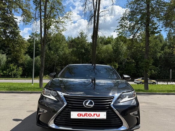2015 Lexus ES 200 VI Рестайлинг, чёрный