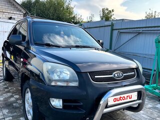 2008 Kia Sportage II, чёрный, 720000 рублей, вид 2