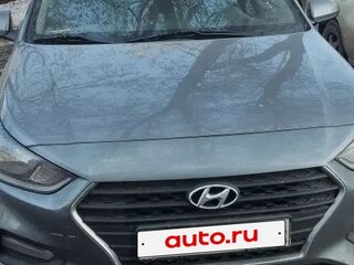 2017 Hyundai Solaris II, серый, 1500000 рублей, вид 1