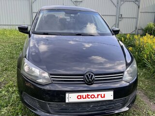 2012 Volkswagen Polo V, чёрный, 350000 рублей, вид 1