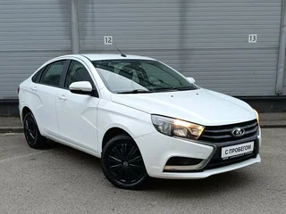 2017 Lada (ВАЗ) Vesta I, белый, 769000 рублей, вид 3