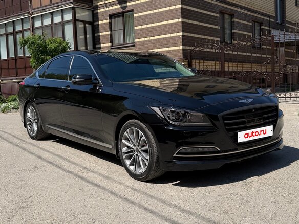 2014 Hyundai Genesis II, чёрный, 1559000 рублей - вид 1