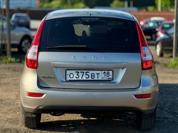 2021 Lada (ВАЗ) Granta I Рестайлинг, серый - вид 6