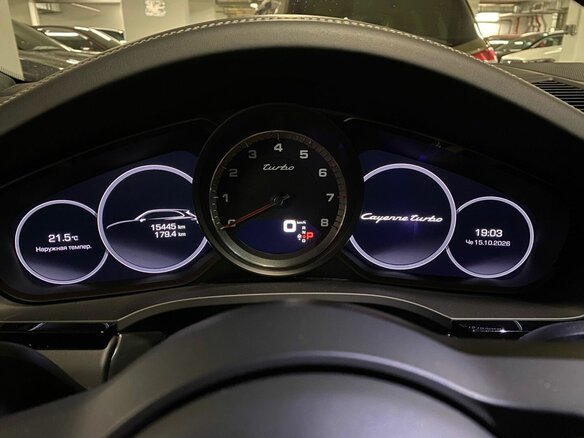 2021 Porsche Cayenne Turbo III, чёрный, 14790000 рублей - вид 6