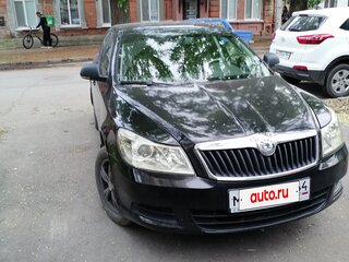 2011 Skoda Octavia II (A5) Рестайлинг, чёрный, 850000 рублей, вид 2