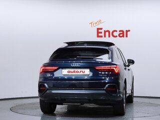 2020 Audi Q3 Sportback 35 TDI II (F3), синий, 3000000 рублей, вид 4