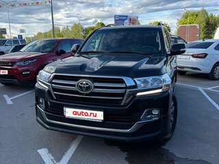 2018 Toyota Land Cruiser 200 Series Рестайлинг 2, чёрный, 5700000 рублей, вид 1
