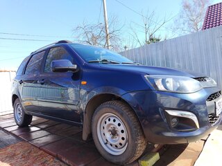2013 Lada (ВАЗ) Kalina II, серый, 500000 рублей, вид 2