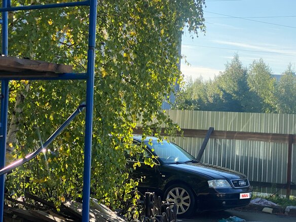 2001 Audi A6 II (C5), синий - вид 3