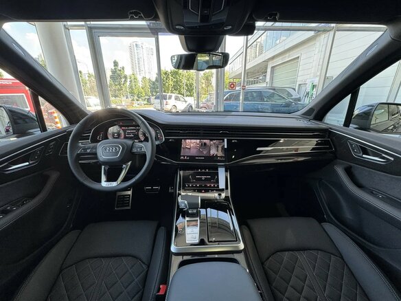 2026 Audi Q7 45 TFSI II (4M) Рестайлинг 2, чёрный, 11600000 рублей